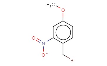 1-(<span class='lighter'>溴</span>甲基)-4-<span class='lighter'>甲</span><span class='lighter'>氧基</span>-2-硝基苯