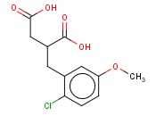 2-(2-CHLORO-5-METHOXYBENZYL)<span class='lighter'>SUCCINIC</span> ACID