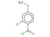 <span class='lighter'>BENZOYL</span> <span class='lighter'>CHLORIDE</span>, <span class='lighter'>2-CHLORO-4-METHOXY</span>