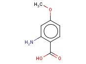 2-氨基-4-甲<span class='lighter'>氧基</span><span class='lighter'>苯甲酸</span>
