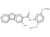 N-(2,5-<span class='lighter'>二</span>甲氧基苯基)-2-羟基<span class='lighter'>二</span>苯并呋喃-3-甲酰胺