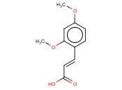2,4-二<span class='lighter'>甲</span>氧基肉桂<span class='lighter'>酸</span>
