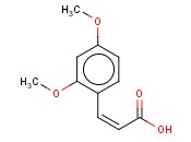 2,3-<span class='lighter'>二甲</span>氧基<span class='lighter'>肉桂酸</span>