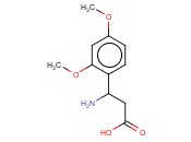 3-AMINO-3-(<span class='lighter'>2,4-DIMETHOXY</span>-PHENYL)-PROPIONIC ACID