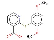 2-[(2,5-DIMETHOXYPHENYL)THIO]NICOTINIC ACID