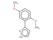 3-(2,5-二甲氧苯基)-1H-<span class='lighter'>吡唑</span>