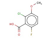 2-<span class='lighter'>氯</span>-6-氟-3-<span class='lighter'>甲</span><span class='lighter'>氧基</span><span class='lighter'>苯甲酸</span>