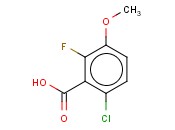 6-氯-2-氟-3-<span class='lighter'>甲</span>氧基苯<span class='lighter'>甲酸</span>