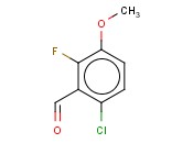 6-<span class='lighter'>氯</span>-2-<span class='lighter'>氟</span>-3-<span class='lighter'>甲</span><span class='lighter'>氧基</span><span class='lighter'>苯</span>甲醛