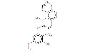 1-(2-HYDROXY-4,6-DIMETHOXYPHENYL)-3-(2,3,4-TRIMETHOXYPHENYL)-2-PROPEN-1-ONE