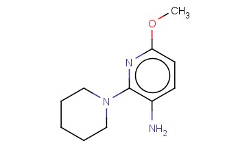3-PYRIDINAMINE, 6-METHOXY-2-(1-PIPERIDINYL)-