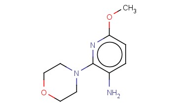 3-PYRIDINAMINE, 6-METHOXY-2-(4-MORPHOLINYL)-