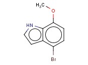 4-溴-7-<span class='lighter'>甲</span>氧基-<span class='lighter'>1H-</span>吲哚