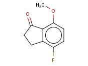 4-FLUORO-7-METHOXY-1-<span class='lighter'>INDANONE</span>