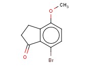 7-BROMO-4-METHOXY-1-<span class='lighter'>INDANONE</span>