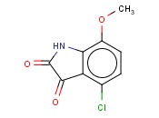 4-<span class='lighter'>氯</span>-7-甲氧基-1H-<span class='lighter'>吲哚</span>-2,3-二<span class='lighter'>酮</span>