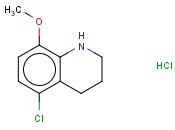 <span class='lighter'>5-CHLORO-8-METHOXY-1,2,3,4-TETRAHYDROQUINOLINE</span> <span class='lighter'>HYDROCHLORIDE</span>