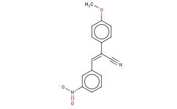 ALPHA-(4-METHOXYPHENYL)-3-NITROCINNAMONITRILE