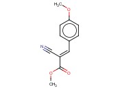 METHYL <span class='lighter'>TRANS-ALPHA-CYANO-4-METHOXYCINNAMATE</span>