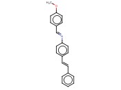 4-[(甲氧基<span class='lighter'>苯</span><span class='lighter'>亚</span><span class='lighter'>甲基</span>)<span class='lighter'>氨基</span>]均<span class='lighter'>二</span>苯乙烯