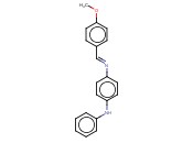 N-(4-METHOXYBENZYLIDENE)-N'-PHENYL-1,4-<span class='lighter'>PHENYLENEDIAMINE</span>