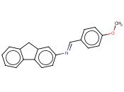 2-[(4-甲氧亚苄基)氨基]<span class='lighter'>芴</span>