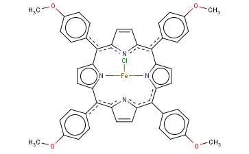 5,10,15,20-四(4-甲氧苯基)-21H,23H-卟吩氯<span class='lighter'>化铁</span>