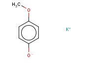 对<span class='lighter'>甲</span><span class='lighter'>氧基</span><span class='lighter'>苯酚</span>钾