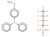 <span class='lighter'>DIPHENYL</span>(4-METHOXYPHENYL)SULPHONIUM NONAFLATE
