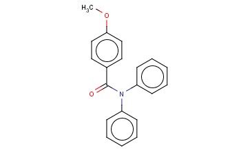 N,N-二苯基-4-<span class='lighter'>甲</span>氧基<span class='lighter'>苯</span><span class='lighter'>甲</span><span class='lighter'>酰</span>