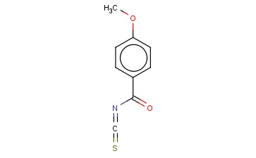 4-<span class='lighter'>甲</span>氧基<span class='lighter'>苯</span><span class='lighter'>甲</span><span class='lighter'>酰</span>异硫氰酸酯