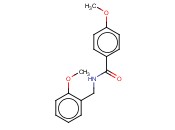 4-METHOXY-N-(<span class='lighter'>2-METHOXYBENZYL</span>)BENZAMIDE
