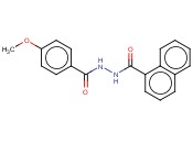 1-(4-<span class='lighter'>甲</span>氧苯甲酰基)-2-(1-萘<span class='lighter'>甲</span><span class='lighter'>酰</span>基)-<span class='lighter'>肼</span>