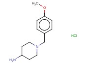 1-(4-METHOXYBENZYL)PIPERIDIN-4-AMINE <span class='lighter'>HYDROCHLORIDE</span>