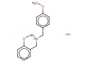 (4-<span class='lighter'>METHOXYBENZYL</span>)-(<span class='lighter'>2-METHOXYBENZYL</span>)-AMINE HYDROCHLORIDE