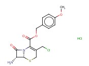 7-<span class='lighter'>AMINO-3-CHLOROMETHYL-3-CEPHEM-4-CARBOXYLIC</span> ACID P-METHOXYBENZYL ESTER <span class='lighter'>HYDROCHLORIDE</span>