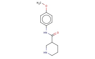 N-(4-METHOXYPHENYL)PIPERIDINE-3-CARBOXAMIDE
