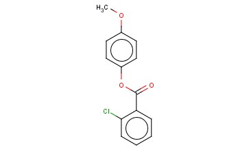 4-METHOXYPHENYL <span class='lighter'>2-CHLOROBENZOATE</span>