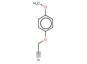 4-<span class='lighter'>甲</span>氧基苯氧基<span class='lighter'>乙</span><span class='lighter'>腈</span>