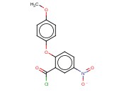 2-(4-<span class='lighter'>甲</span>氧基<span class='lighter'>苯</span>氧基)-5-硝基<span class='lighter'>苯</span>-1-羰<span class='lighter'>酰</span><span class='lighter'>氯</span>