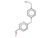 3-<span class='lighter'>PYRIDINECARBOXALDEHYDE</span>, 6-(4-METHOXYPHENOXY)-