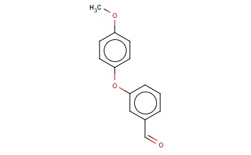 3-(4-甲<span class='lighter'>氧基</span><span class='lighter'>苯</span><span class='lighter'>氧基</span>)<span class='lighter'>苯</span><span class='lighter'>甲醛</span>