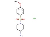 1-(4-<span class='lighter'>甲</span>氧基苯磺酰基)哌啶-4-<span class='lighter'>胺</span><span class='lighter'>盐酸盐</span>