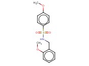 4-METHOXY-N-(<span class='lighter'>2-METHOXYBENZYL</span>)BENZENESULFONAMIDE