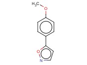 5-(4-<span class='lighter'>METHOXYPHENYL</span>)ISOXAZOLE