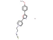 1-(2-异硫氰<span class='lighter'>基</span><span class='lighter'>乙基</span>)-4-[5-(4-<span class='lighter'>甲</span>氧基<span class='lighter'>苯基</span>)-2-噁唑]<span class='lighter'>溴</span><span class='lighter'>化</span>吡啶