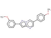 2-(3-甲<span class='lighter'>氧</span>苯基)-6-(4-甲<span class='lighter'>氧</span>苯基)吡唑并[1,5-a]嘧啶
