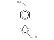 4-<span class='lighter'>CHLOROMETHYL</span>-2-(4-METHOXY-PHENYL)-THIAZOLE