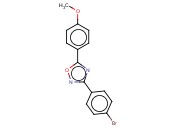 3-（4-<span class='lighter'>溴</span>苯基）-5-（4-<span class='lighter'>甲</span><span class='lighter'>氧基</span>苯基）-1,2,4-恶二唑