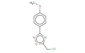5-(CHLOROMETHYL)-3-(4-METHOXYPHENYL)-1,2,4-OXADIAZOLE